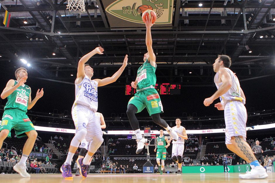 Po pertraukos pabudęs „Žalgiris“ įsirašė dar vieną pergalę