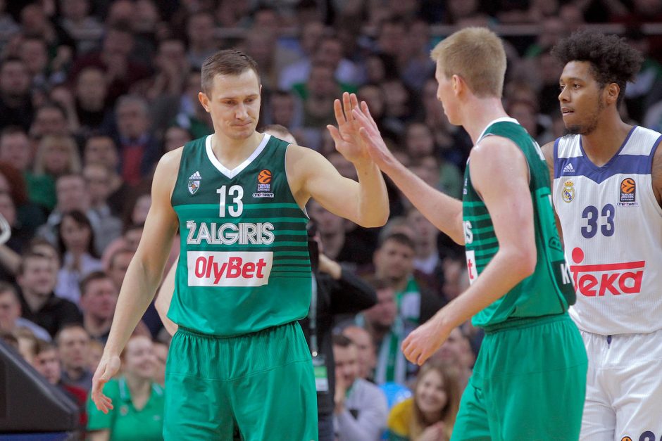 Eurolyga: „Žalgiris“ - Madrido „Real“ 59:74