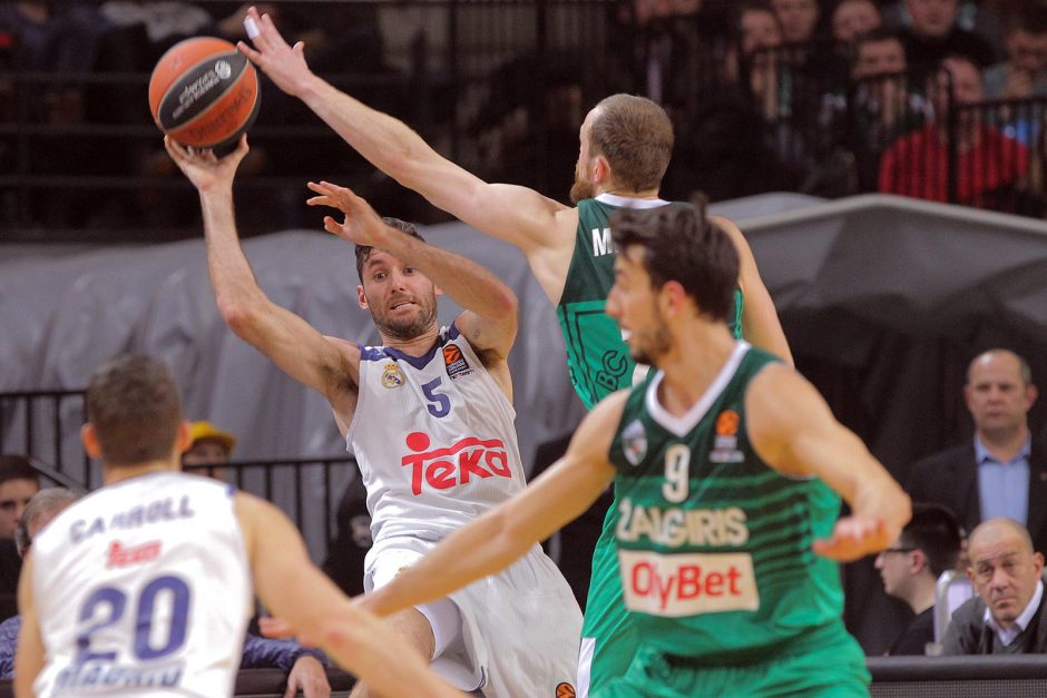 Eurolyga: „Žalgiris“ - Madrido „Real“ 59:74