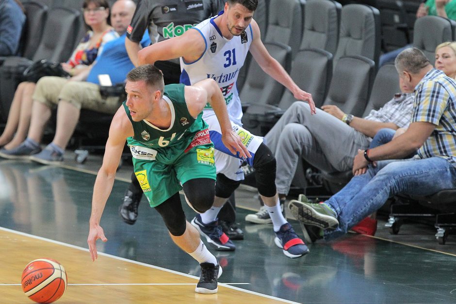 LKL: Kauno „Žalgiris“ sutriuškino „Vytautą“