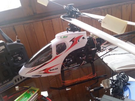 Skelbimas - Esky belt cp 6ch 3D helicopter