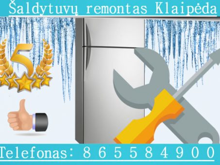 Skelbimas - saldytuvu remontas Klaipedoje 865584900