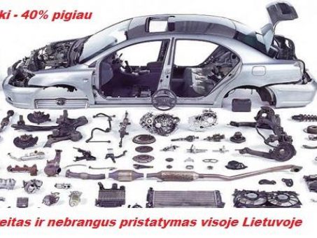 Skelbimas - Naujos automobilių detalės pigiau