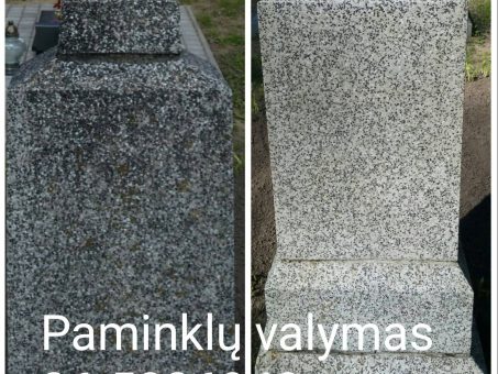 Skelbimas - Paminklų valymas