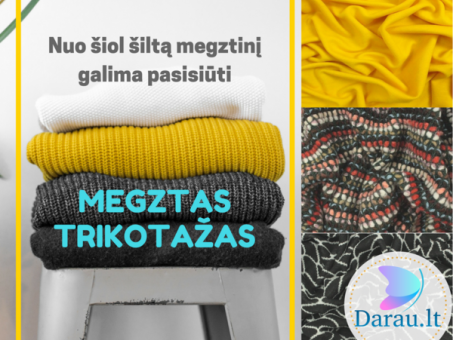 Skelbimas - Darau.lt - viskas siuvimui ir ne tik!