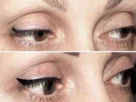 Skelbimas - Klasikinės akių linijos permanentinis makiažas tik 50 € !