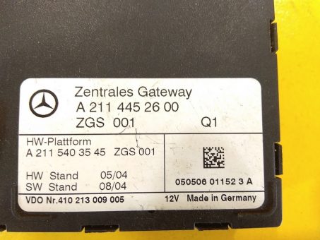 Skelbimas - Mercedes Benz Zentrales GATEWAY VALDYMO BLOKAS