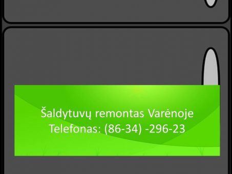 Skelbimas - Saldytuvu remontas Varenoje 863429623