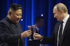 V. Putino ir Kim Jong Uno susitikimas Vladivostoke V. Putino ir Kim Jong Uno susitikimas Vladivostoke
