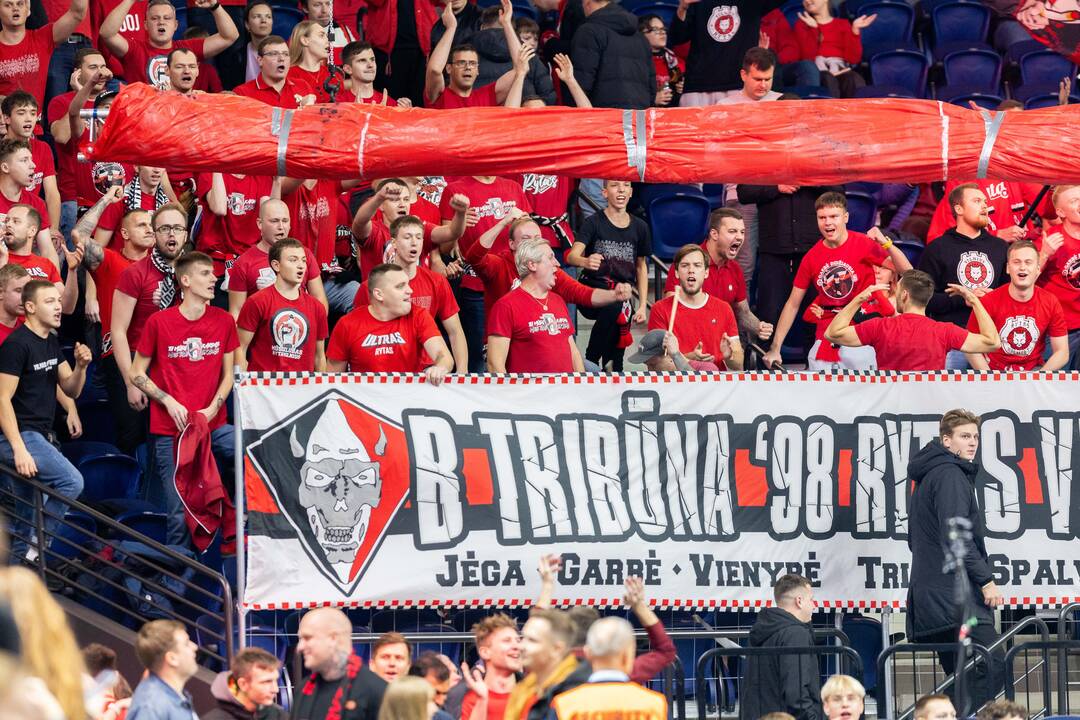 LKL rungtynės: Vilniaus „Rytas“ – Kauno „Žalgiris“