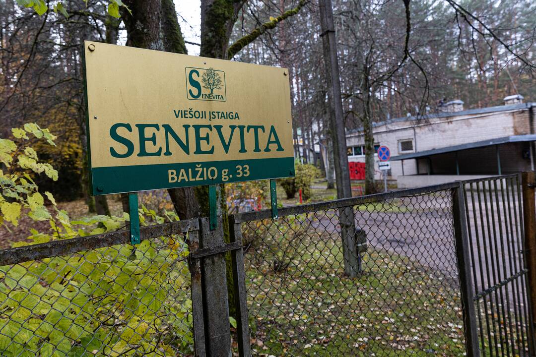 Gaisras senelių namuose „Senevita“