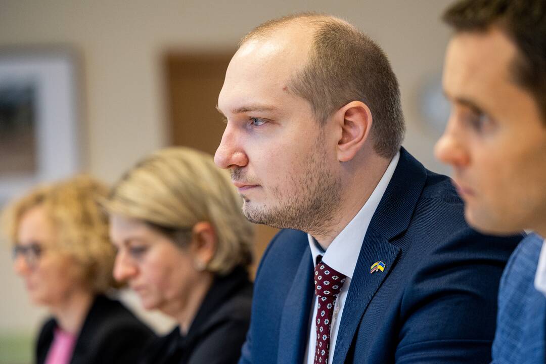 Švietimo darbuotojų profesinės sąjungos atstovų ir ministro susitikimas