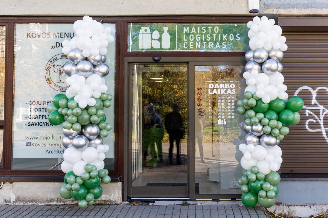 „Maisto logistikos centro“ parduotuvės atidarymas Vilniuje