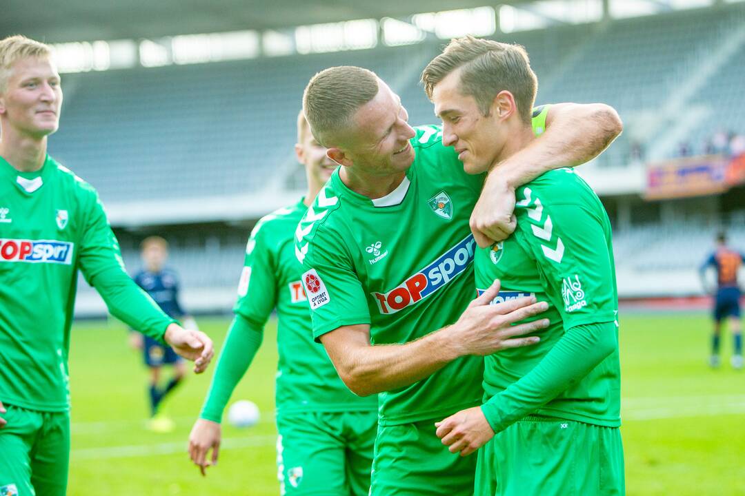 A lyga: „Kauno Žalgiris“ – Gargždų „Banga“ 3:1