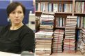 Dovana: Klaipėdos apygardos prokuratūros vyriausioji prokurorė D. Pocienė Palangos miesto globos namams padovanojo daugiau nei 300 knygų.