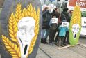 Pasipriešinimas: prieš genomines technologijas nusiteikę ir jas su GMO asocijuojantys demonstrantai jau dabar rengia protestus prie ES institucijų.