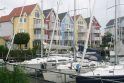 Greifsvaldo jachtklubas įsikūręs šalia gyvenamųjų namų – panašiai galėtų būti ir Šventojoje. 