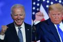 Joe Bidenas ir Donaldas Trumpas