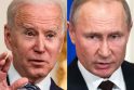 Joe Bidenas ir Vladimiras Putinas