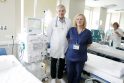 Nefrologijos ir dializių skyriaus vedėjas M.Diržinauskis ir vyresnioji slaugytoja N.Kuchareva pabrėžė, kad, siekiant išlaikyti paslaugos kokybę, ligoninėje nuolatos atnaujinama turima įranga.