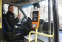 Situacija: miesto autobusų keleiviai dar turi naudotis senaisiais geltonais komposteriais, o ne sumontuotais naujais oranžiniais.