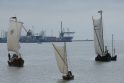 Reginys: Klaipėdos uoste plaukia istoriniai laivai, pradedant „Vytautu Didžiuoju“.