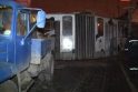 Bukumas: Lvove pagrobtas tramvajus atsitrenkė į namą