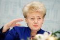 Atsakymas: M.Saakašvilio pakviesta D.Grybauskaitė pareiškė turinti kitų planų.