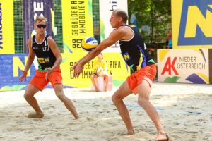 Lietuvos paplūdimio tinklininkai „Beach Pro Tour“ turnyre Maljorkoje – tarp keturių stipriausių