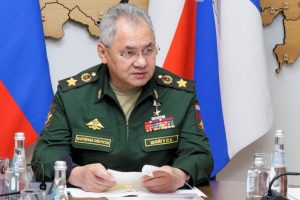 Rusijos gynybos ministras lankėsi karo zonoje Ukrainoje