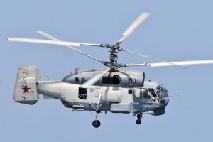 Kryme sunaikintas Rusijos sraigtasparnis „Ka-27“