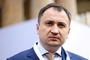Korupcija įtariamas Ukrainos žemės ūkio ministras siūlo atsistatydinti
