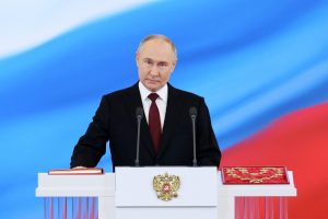 V. Putinas inauguruotas dar vienai kadencijai Kremliuje
