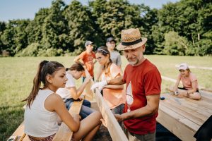 Dešimtmečių suręsta terasa Raudondvaryje subalansuota jaunimui, bet tinka ir suaugusiesiems