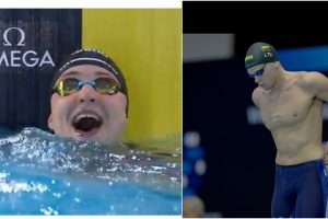 Pasaulio taurėje aukso medaliais puošėsi Lietuvos plaukikai: R. Meilutytė bei D. Rapšys