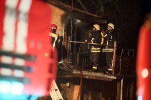 Tragiškas gaisras Kauno rajone: name rastas stipriai apdegusio žmogaus kūnas