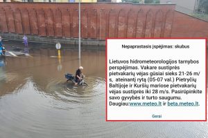 Klaipėda laukia dar vienos audros: bus pavojinga