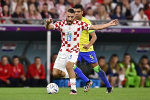 Pasaulio futbolo čempionate kroatai išsiuntė brazilus namo