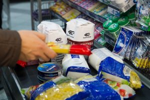 Pigiausių maisto produktų vidutinio krepšelio kaina rugpjūtį brango