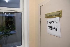 Profsąjungos pirmininkas: įspėjamasis mokytojų streikas penktadienį įvyks