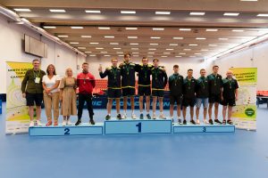 Lietuvos stalo tenisininkai Šiaurės Europos šalių čempionate iškovojo penkis medalius