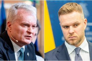Nesupranta prezidento: tvirtina, kad savigarbos klausimas pasakyti, ar pasitiki G. Landsbergiu