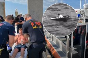 Išgelbėtas vyras, 35 val. praleidęs Atlanto vandenyne: padėjo maldos