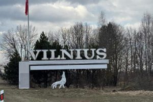 Mįslingas įvykis sostinėje: rastas baltarusiškas užrašas „Vilnius mūsų“ 