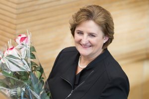 Loreta Graužinienė pakvietė „Nuo... Iki...“ į naujuosius Seimo pirmininkės namus