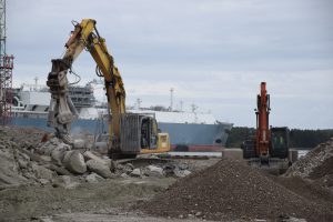 Buvusioje Tarptautinėje jūrų perkėloje – pokyčiai