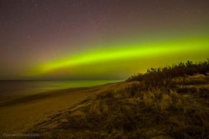 Danguje lietuviai stebėjo įspūdingą reginį: pasirodė Šiaurės pašvaistė