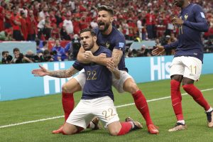 Marokiečių šturmą atlaikę prancūzai – pasaulio futbolo čempionato finale