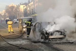 Ministerija: per Ukrainos smūgį Rusijos Belgorodo mieste žuvo 14 žmonių