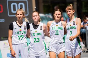 Merginų 3x3 krepšinio rinktinė į Europos jaunimo olimpinio festivalio pusfinalį nepateko